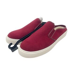 (SH-171) Time and Tru Twin Gore Mule Slip On with Sherpa Lining Sz 8